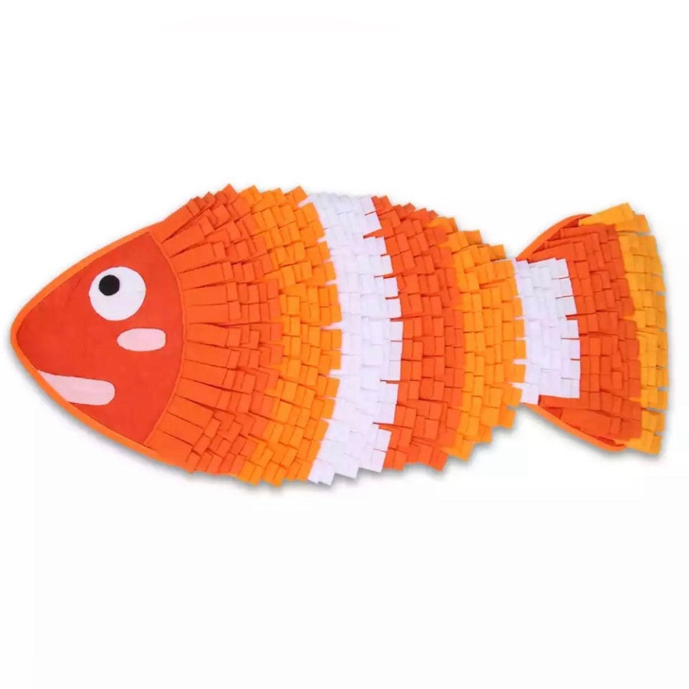 Interactive Goldfish Snuffle Mat Dog Toy